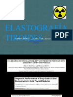 Elastografía Tiroides: Gustavo Arturo C., LLANOVARCED DAMIÁN