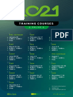 Training Courses 2021 - 5