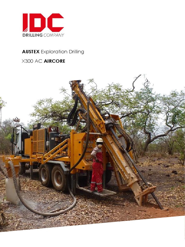 Austex X300 AC Aircore Drill Specs | PDF | Engines | Pump