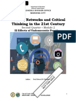 Trends, Networks and Critical Thinking in The 21st Century: Ill Effects of Undemocratic Practices