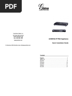 UCM6102 IP PBX Appliance: Quick Installation Guide