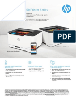 HP Color Laser 150 Printer Series: Datasheet Print, Wireless