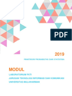 Modul Praktikum Probabilitas Dan Statistika