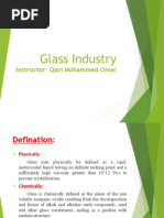 Glass Industry Qazi M. Omar