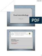 Food Microbiology: Claudia Picozzi PHD (Food Biotechnology) University of Milano