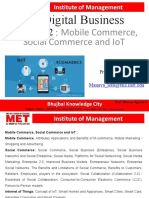 Unit 2 Mobile Commerce, Social Commerce and IoT
