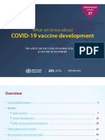 Update37 Vaccine Development