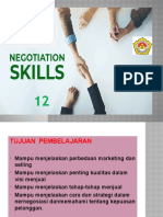 Ketrampilan Menjual & Negosiasi 12