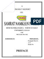 Dokumen - Tips Samrat Namkeen PVTLTD