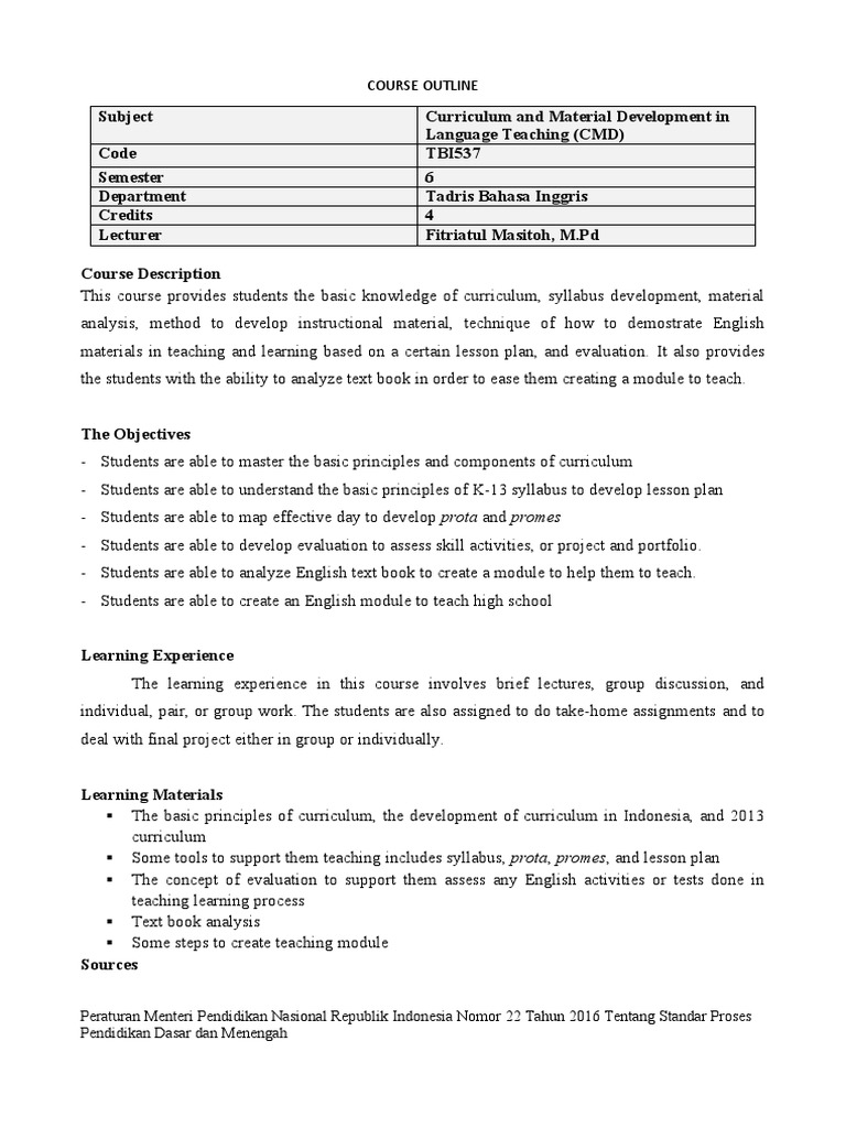 Co CMD 2021 | PDF | Curriculum | Lesson Plan