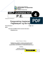 Self Learning Kit: Pangunahing Kaalaman Sa Pagsasayaw NG Ba-Ingles
