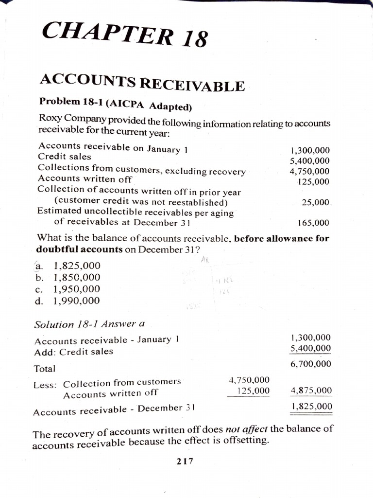 Analyzing Accounts Receivable And Payable Balances To Determine Net