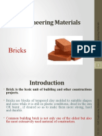 Civil Engineering Materials: Bricks