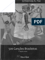 LIVRO - 500 Canções Brasileiras