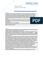 SDG 16: Public Participation in The EIA Procedure in Transboundary Context in Serbia