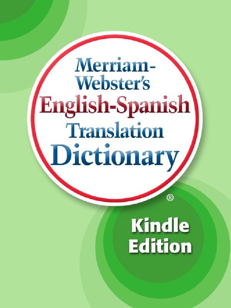 Merriam ster English To Spanish Translation Dictionary (PDFDrive