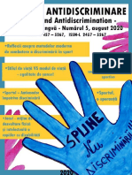 Revista Sport si Antidiscriminare -nr.5- august 2020
