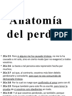 Anatomia Del Perdon