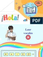 Lectura de vocales