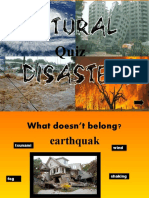 Natural Disasters Quiz Fun Activities Games Oneonone Activities Picture D 72291