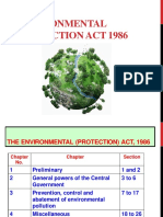 ENVIRONMENTAL PROTECTION ACT 1986 SUMMARY