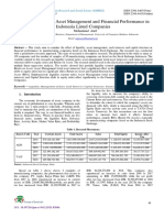 Financial Performance in Indonesia Listed Companies