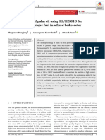 Hydroprocessing of Palm Oil Using Rh/HZSM-5 For The Production of Biojet Fuel in A Fixed Bed Reactor