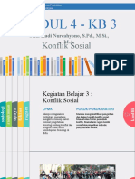 Ppt Modul Kb 4 Konflik Sosial (1)