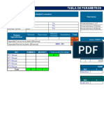 Estructura Base Plan Maestro de Producción