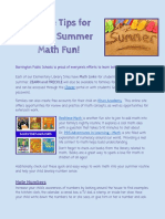 2021 Simple Tips For Making Summer Math Fun 1