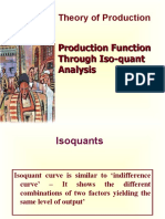 Theory of Production Production Function Through Iso-Quant Analysis