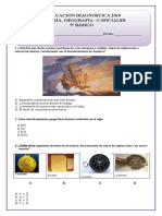 5º Básico - Diagnostica - Historia