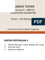 Pertemuan 4 - GamTek Kontruksi Geometris