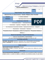 Ética y Sociedad, Estudios Religiosos 8