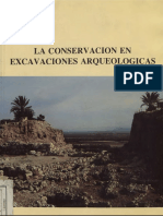 ICCROM-Conservación en excavaciones arqueológicas