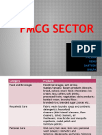 FMCG Sector: Prepared By: Nimika Prachi Prerna Renu Santosh Shilpa