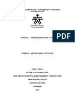 SISTEMAS DE ALIMENTACION Y COMPONENTES DE PROCESOS AUTOMATIZADOS Con Fuente de Alimentación Andres Rivera