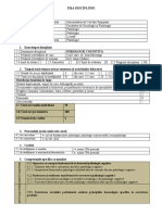 Fisa Disciplinei - Psihologie Cognitiva - 2020-2021 - Irina Macsinga