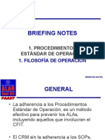 BREAFING NOTES 3.ppt 1 FILOSOFIA DE OPERACION