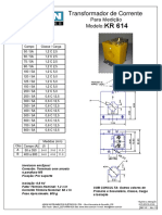 Transformador de Corrente KR - 614