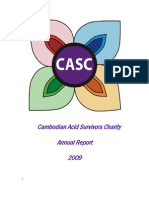 Cambodian Acid Survivors Charity Annual Report 2009