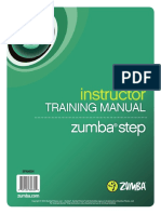 Instructor TRAINING MANUAL Zumba Step