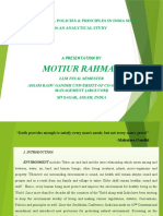 Motiur Rahman: Environmental Policies & Principles in India Since 1984-An Analytical Study