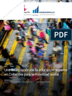 Una Financiación de La Educación Superior en Colombia Para La Movilidad Social - Restrepo, Pertuz y Ramírez()