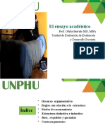 PP Ensayo Académico UNPHU - Modelo Educativoppt - PPTX Rev. 19-4-2016