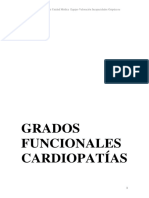 Grados Funcionales en Cardiopatias