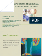 Generalidades y Protocolo. en CX Urologica