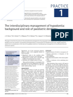 1 Background and Role of Paediatric Dentistry