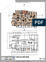 Planta Alta Pent House Arquitectura Udabol