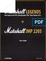 Marshall JMP 2203 Manual